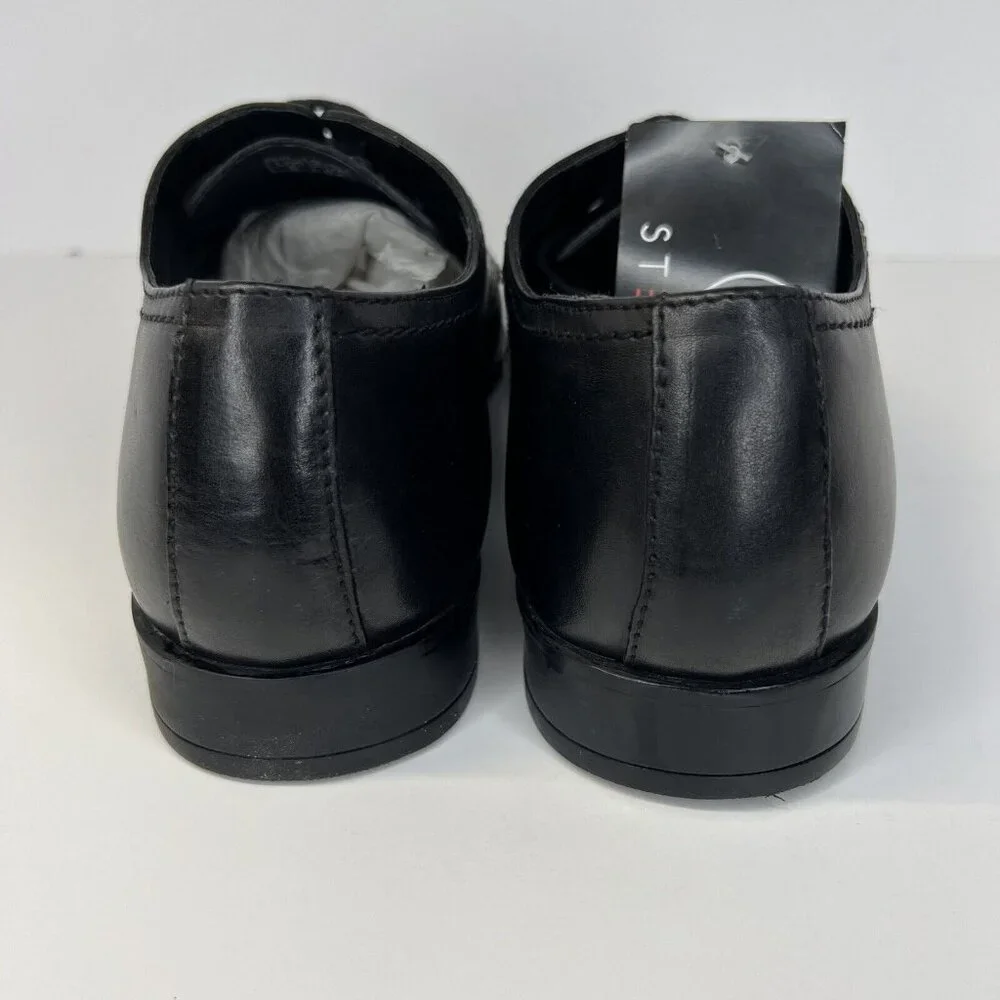 Steemo Lace Up Dress Shoes Mens Size 8.5 Lace-Up Low Heel Dress Oxford